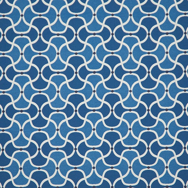 Anzea Scallops Borage Upholstery Fabric