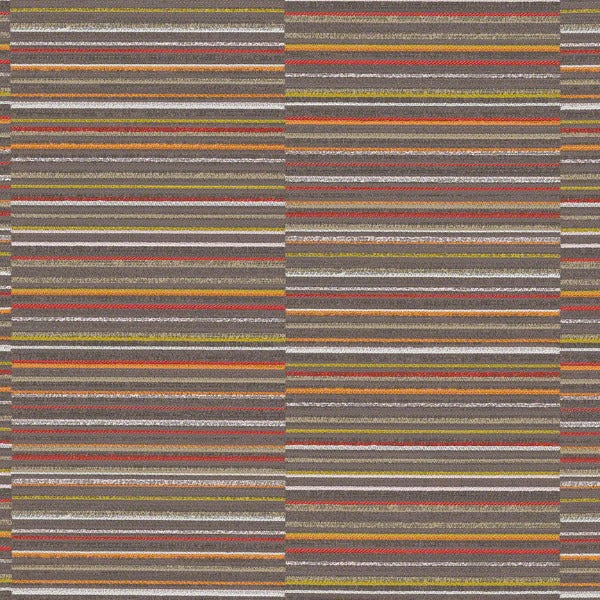 Remnant of CF Stinson Splice Caffeine Upholstery Fabric