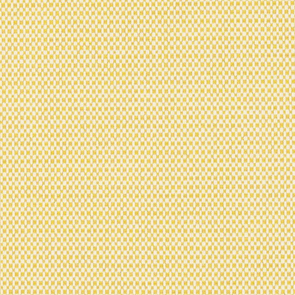 Remnant of CF Stinson Square One Lemon Upholstery Fabric