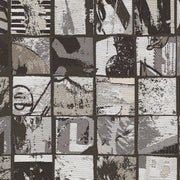 Remnant of CF Stinson Storyboard Cityscape Upholstery Fabric