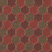 Remnant of CF Stinson Stratford Pomegranate Upholstery Fabric