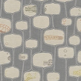 Remnant of CF Stinson Supersillyness Bubbles Upholstery Fabric