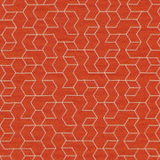 CF Stinson Tangram Guava Upholstery Fabric