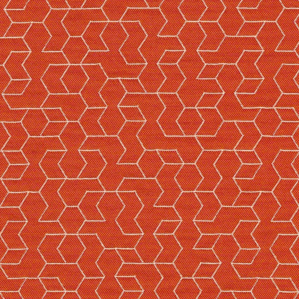 CF Stinson Tangram Guava Upholstery Fabric