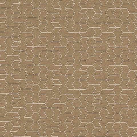 CF Stinson Tangram Flax Upholstery Fabric