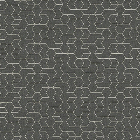 CF Stinson Tangram Slate Upholstery Fabric