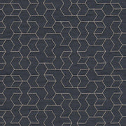 CF Stinson Tangram Denim Upholstery Fabric