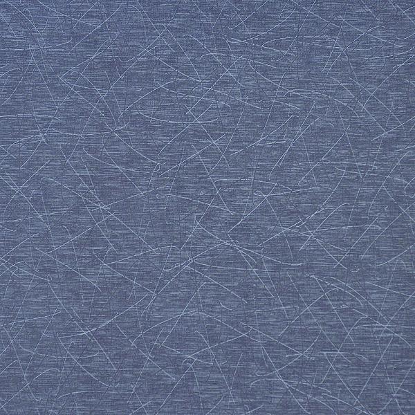 CF Stinson Remnant of Script Cobalt Blue Upholstery Fabric