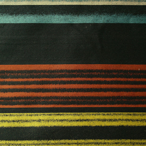 Fabric Remnant of Painted Stripe Nocturne