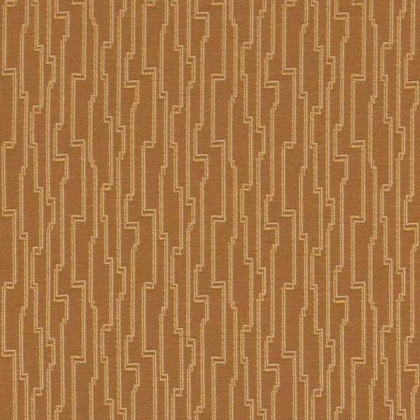 Arc-Com Fabrics Upholstery Fabric Remnant Robotic Ochre