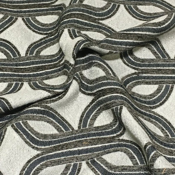 True Textiles Upholstery Fabric Woven Tweed Chain Three Toto Fabrics