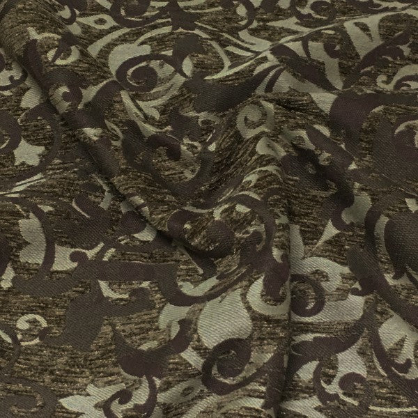 True Textiles Upholstery Fabric Chenille Madison Bark Toto Fabrics