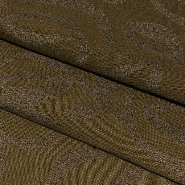 True Textiles Upholstery Fabric Botanical Kiwi Camel Toto Fabrics