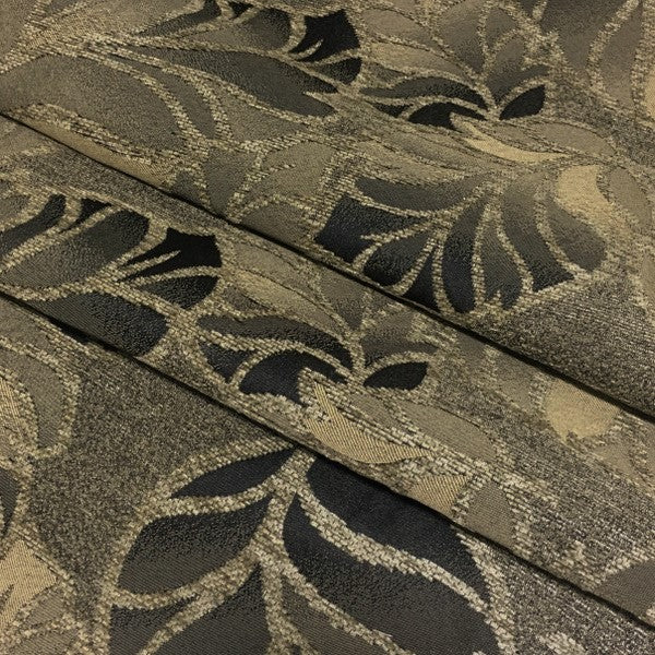 True Textiles Upholstery Fabric Botanical Raised Chenille Rio Pebble Toto Fabrics