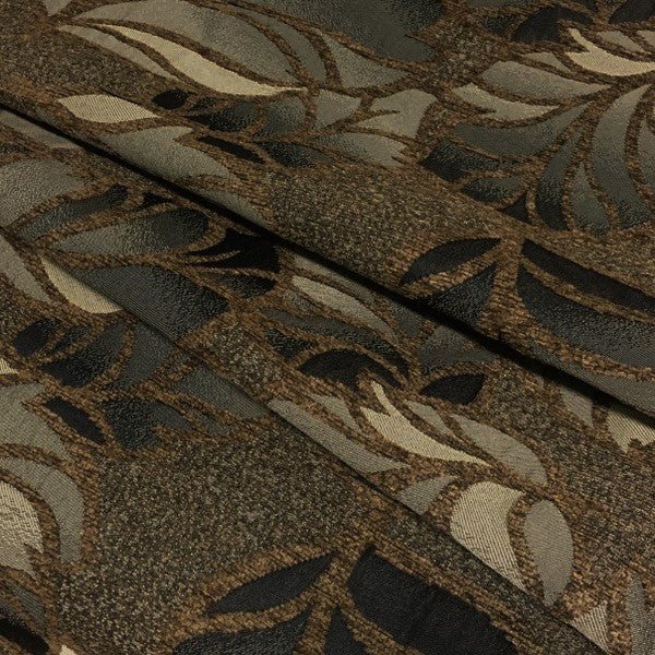 True Textiles Upholstery Fabric Botanical Raised Chenille Rio Leather Toto Fabrics