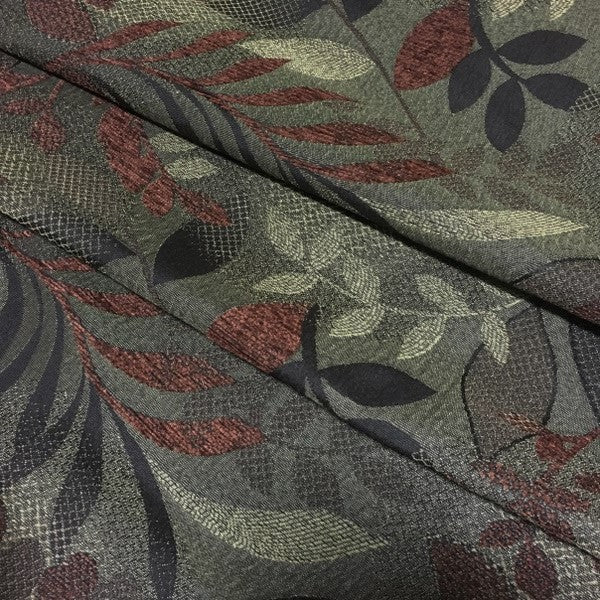 True Textiles Upholstery Fabric Botanical Enco Autumn Toto Fabrics