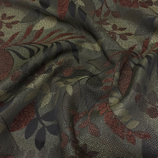 True Textiles Upholstery Fabric Botanical Enco Autumn Toto Fabrics