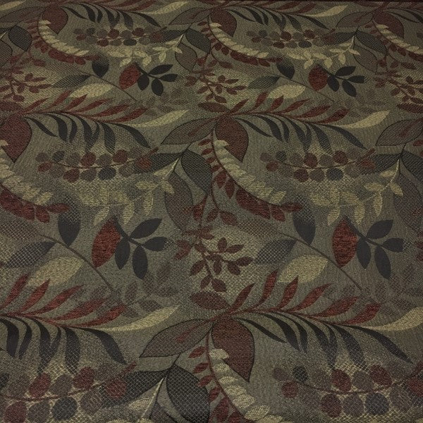 True Textiles Upholstery Fabric Botanical Enco Autumn Toto Fabrics