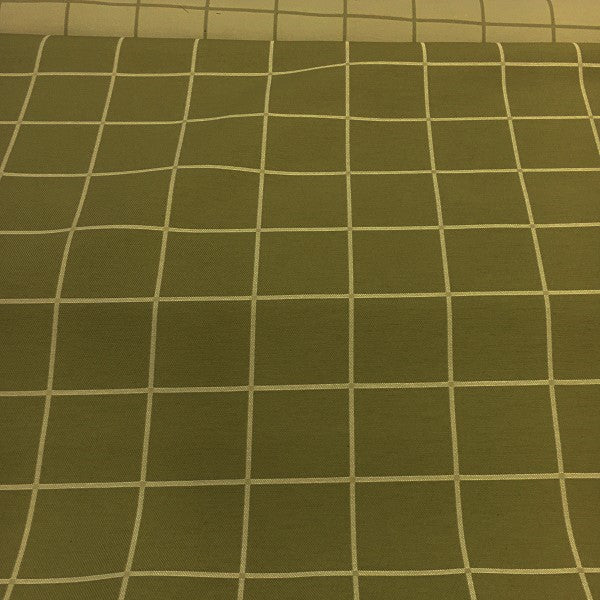 Swavelle Mill Creek Upholstery Fabric Check Pattern Theodore Apple Green Toto Fabrics