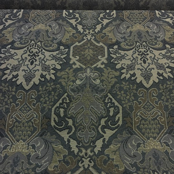 Swavelle Mill Creek Upholstery Fabric Formal Mia Steel Toto Fabrics
