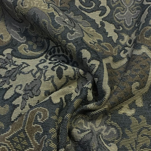Swavelle Mill Creek Upholstery Fabric Formal Mia Steel Toto Fabrics