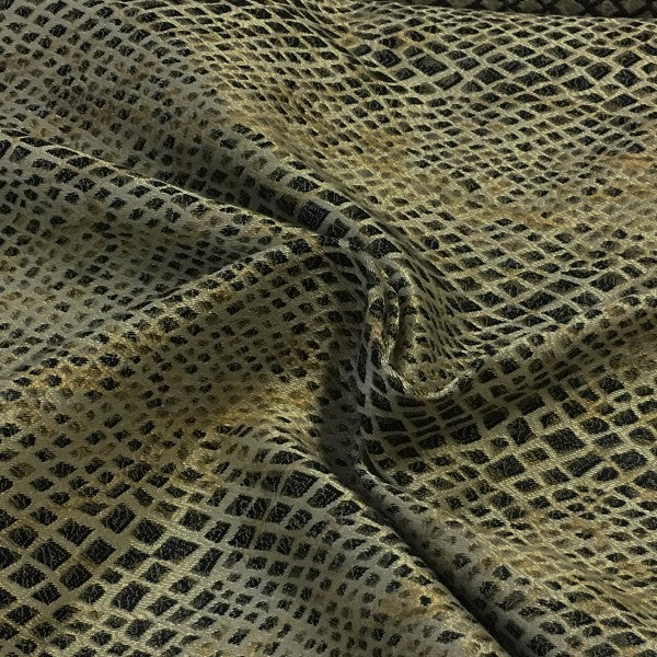Swavelle Mill Creek Upholstery Fabric Snakeskin Slither Python Toto Fabrics