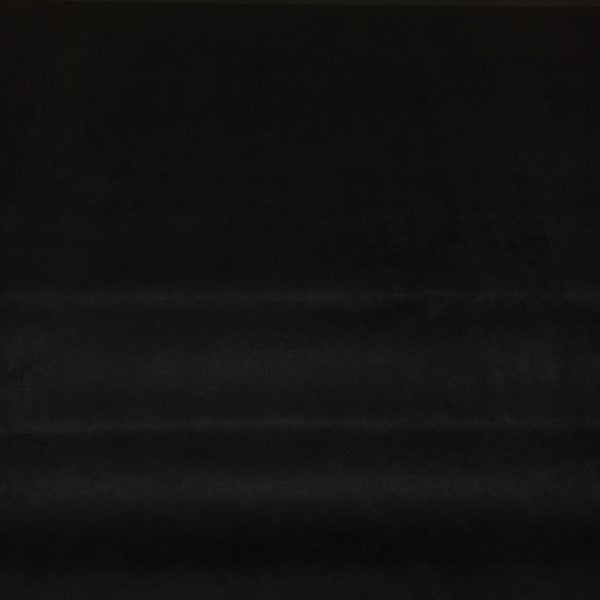 Passion Suede Black Faux Suede Upholstery Fabric