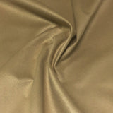Vista Camel Solid Micro Suede Brown Upholstery Fabric