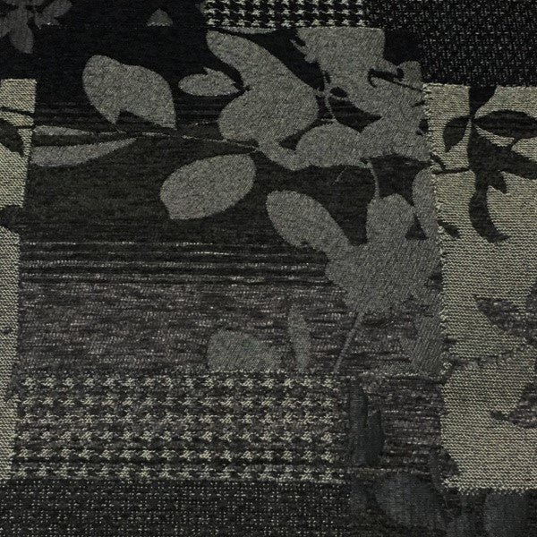 True Textiles Upholstery Fabric Chenille Cornwall Charcoal Toto Fabrics