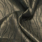 Swavelle Mill Creek Drapery Fabric Stripe Willow Chocolate Toto Fabrics