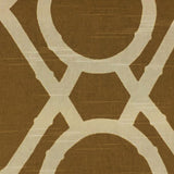 Robert Allen Lattice Bamboo Amber Yellow Upholstery Fabric