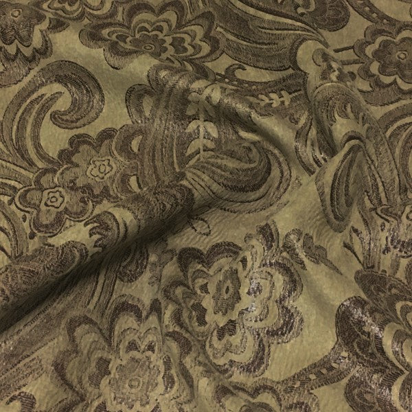 Swavelle Mill Creek Upholstery Fabric Paisley Tucson Saddle Toto Fabrics