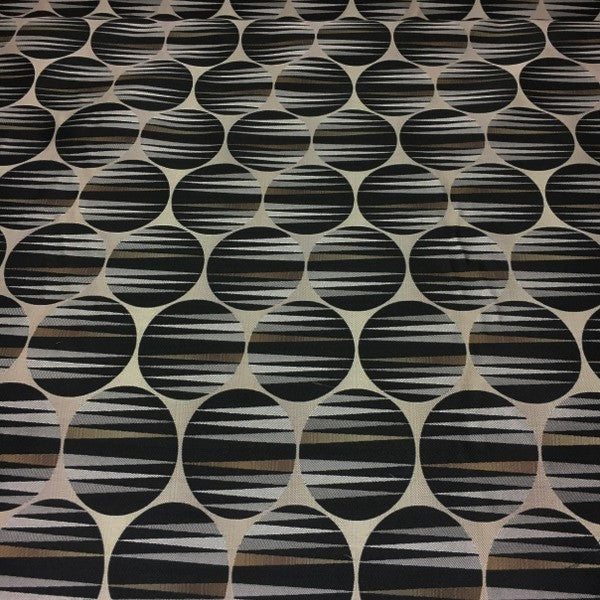 Swavelle Mill Creek Upholstery Fabric Geometric Backgammon Ebony Toto Fabrics
