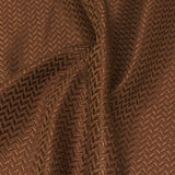 Swavelle Mill Creek Upholstery Fabric Small Chevron Weaver Bronze Toto Fabrics