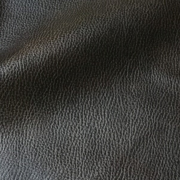 Richloom Fabrics Gunslinger Coffee Brown Faux Leather Upholstery Vinyl