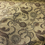 Swavelle Mill Creek Upholstery Fabric Paisley Untouchable Saddle Toto Fabrics