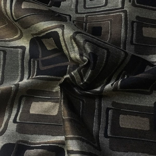 Swavelle Mill Creek Upholstery Fabric Geometric Cambridge Sable Toto Fabrics