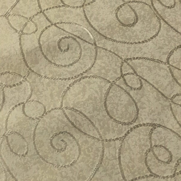 Swavelle Mill Creek Upholstery Fabric Scroll Morass Sesame Toto Fabrics
