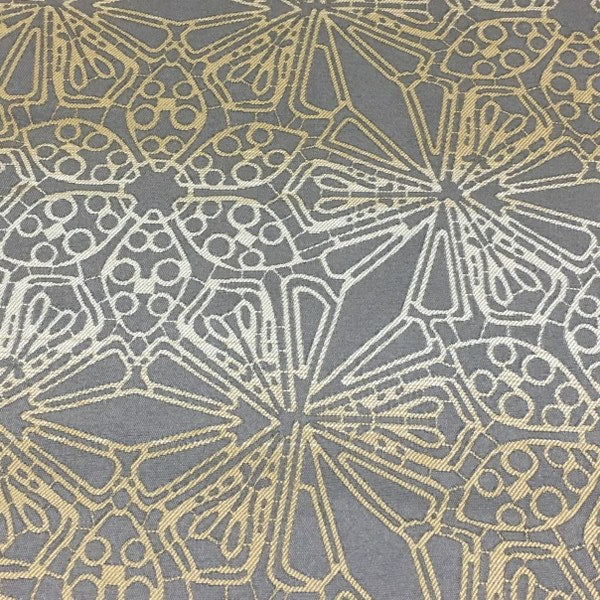 Mayer Visspanna Teak Upholstery Fabric