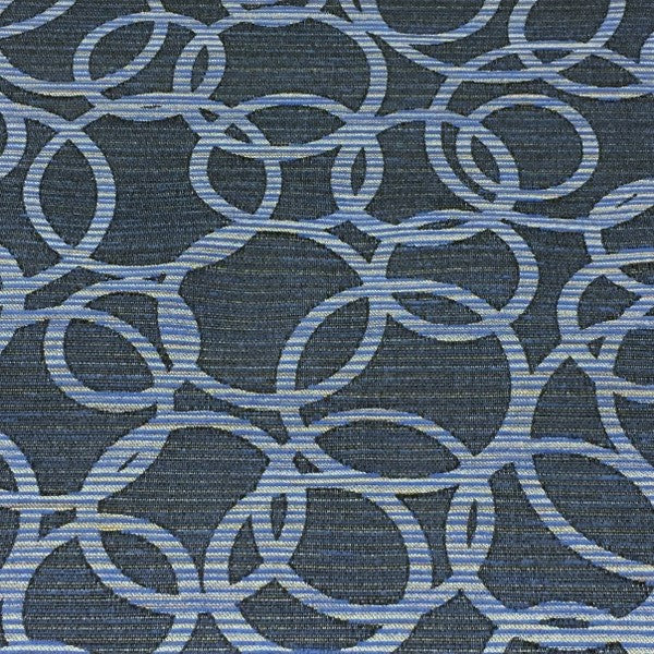 CF Stinson Torus Sapphire Crypton Blue Upholstery Fabric