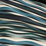 Designtex Halyard Current Stripe Blue Upholstery Fabric