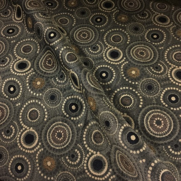 Swavelle Mill Creek Nuance Granite Modern Gray Upholstery Fabric
