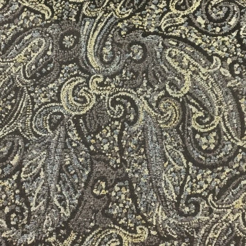 Swavelle Mill Creek Paisley Park Paisley Design Blue Upholstery Fabric