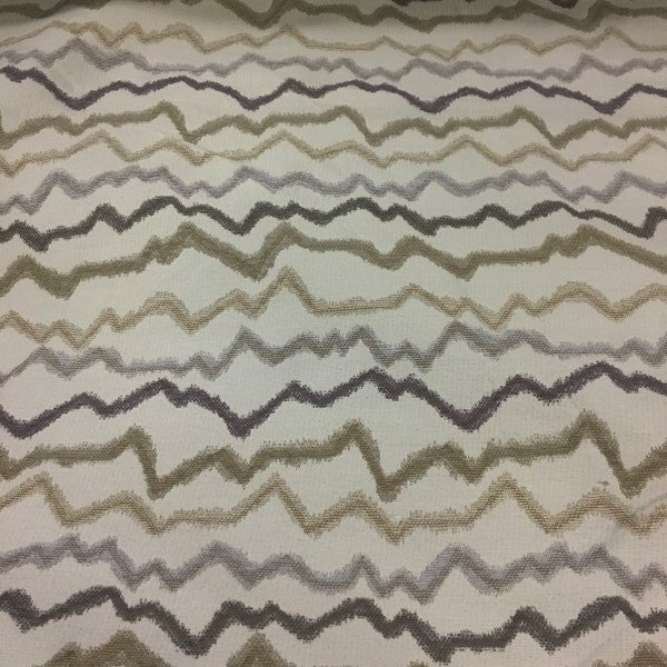 Swavelle Mill Creek Shady Neutra Stripe Beige Upholstery Fabric