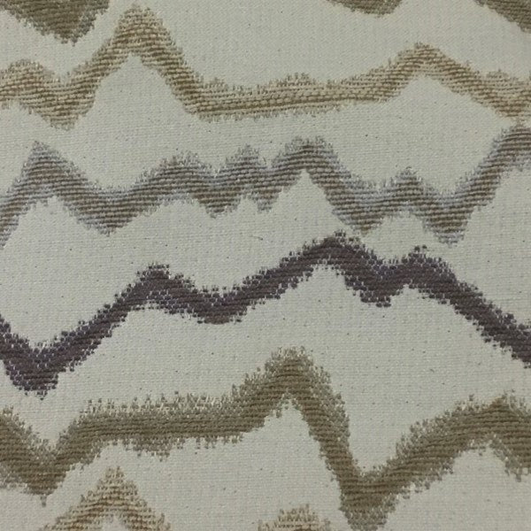 Swavelle Mill Creek Shady Neutra Stripe Beige Upholstery Fabric
