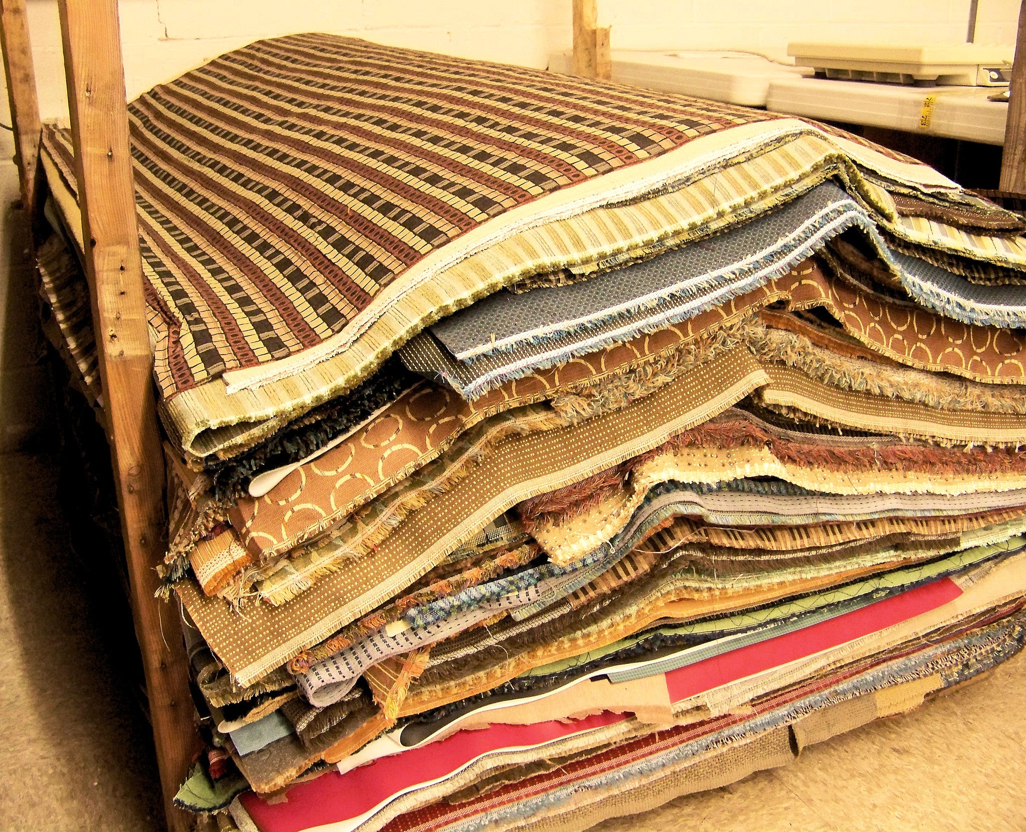 Bolt of Craft Size Upholstery Fabric End Roll Pieces