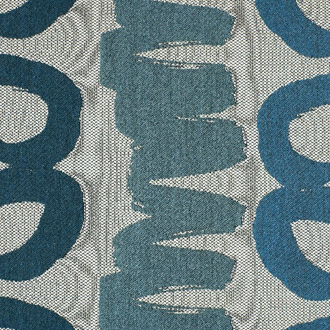  HBF Scribble XL Azure Upholstery Fabric