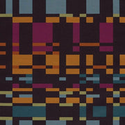 Remnant of Arc-Com Square One Eggplant Upholstery Fabric
