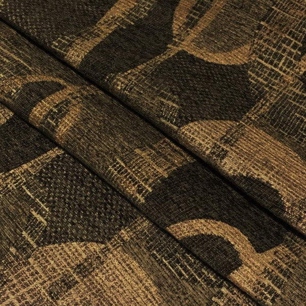 Stanton Basalt Designer Brown Upholstery Fabric