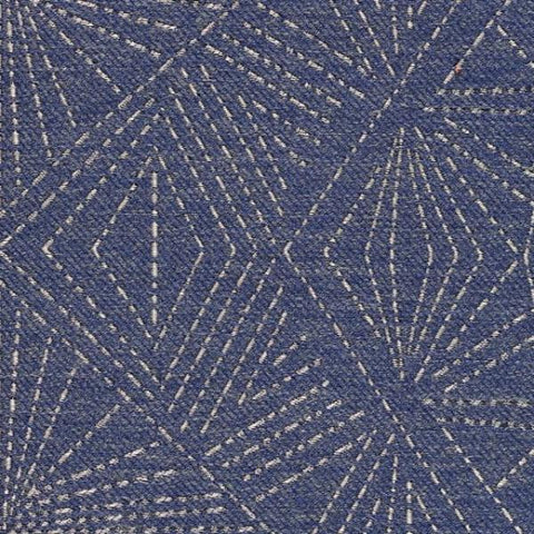 Remnant of Designtex Starburst Dark Blue Upholstery Fabric